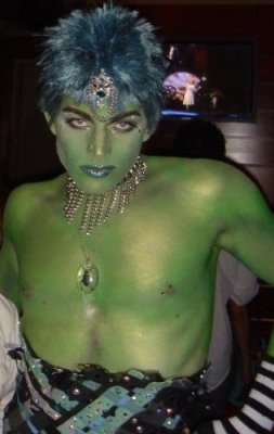 Adam Lambert as Puck who loves to suck and...