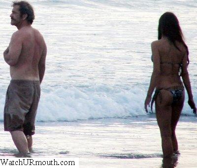 Mel Gibson in Costa Rica with his russian mistress